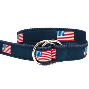 USA Flag O Ring Belt